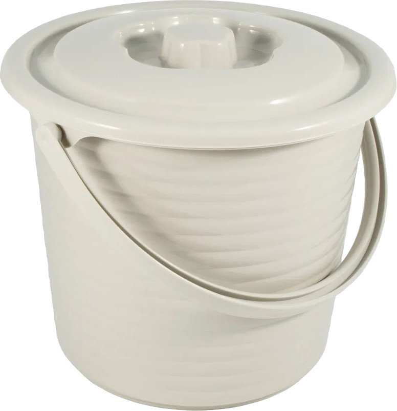 

Ведро Runis 6-279 (15 л, серо-бежевый)