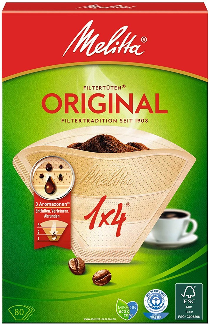 

Фильтр для кофе Melitta 1X4/80 9ER