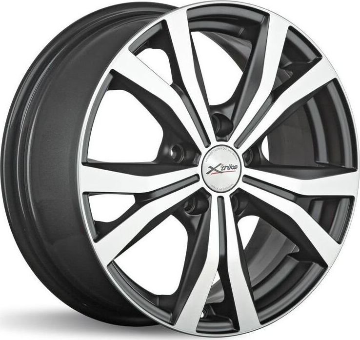 

Литые диски X'trike X-119 16x6.5" 5x114.3мм DIA 67.1мм ET 45мм BKM/FP