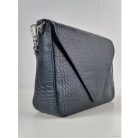 Женская сумка Souffle 253 2535013 (темно-синий кайман эластичный)
