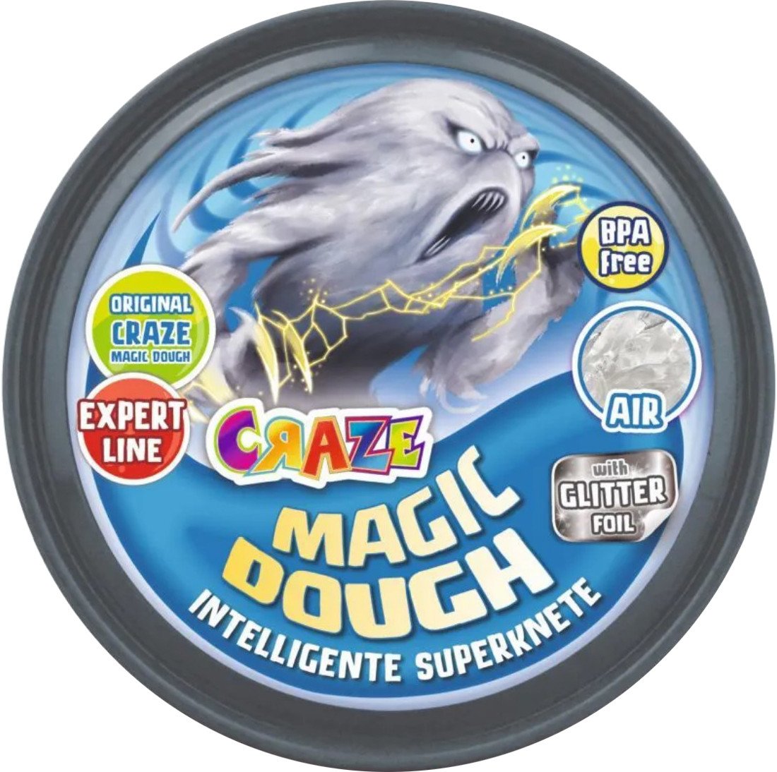 

Тесто для лепки Craze Magic Dough Попрыгунчик Воздух 34903.F (прозрачный)