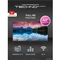 Телевизор TECHNO Smart KDG43GR680ANTS