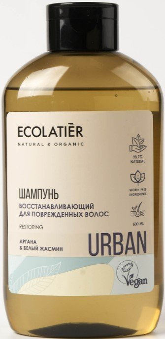 

Шампунь Ecolatier Urban Восстанавливающий для поврежденных волос 600 мл