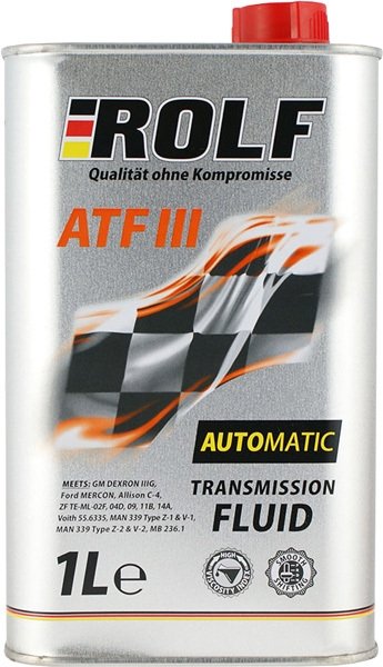 

Трансмиссионное масло ROLF ATF III 1л