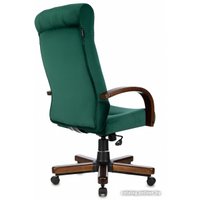 Офисное кресло Бюрократ T-9928WALNUT Fabric (зеленый Italia Green/дерево)