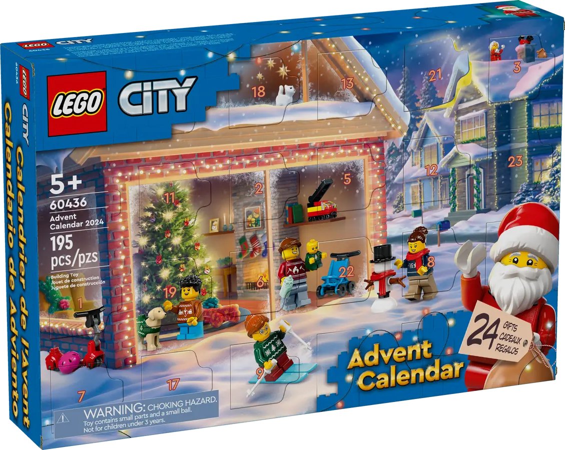 

Конструктор LEGO City 60436 Адвент-календарь 2024