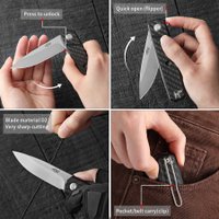 Складной нож Firebird FH927 (карбон)