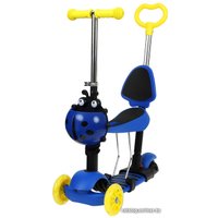 Трехколесный самокат Graffiti 7350699 (синий)