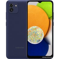 Телефон Samsung Galaxy A03 SM-A035F/DS 32GB (синий)