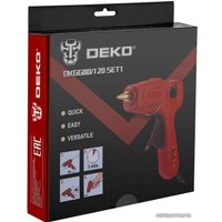 Термоклеевой пистолет Deko DKGG80/120 Set 1