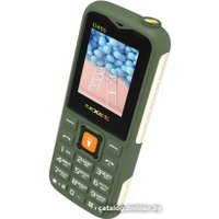 Кнопочный телефон TeXet TM-D400 (зеленый)