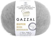 Super kid mohair new 64432 25 г 237 м (серый)