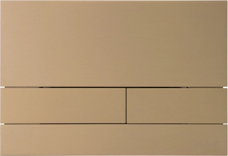 

Панель смыва Wave SS07AV 557078 (золото матовое)