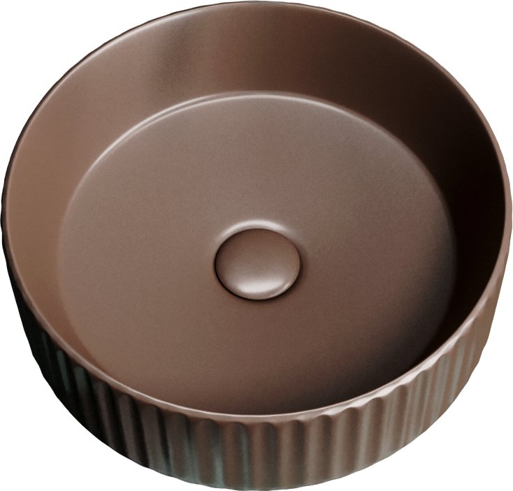 

Умывальник Ceramica Nova CN6057MDB (темно-коричневый матовый)