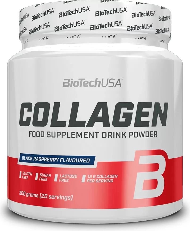 

Витамины, минералы BioTech USA Collagen (300 г, ежевика)