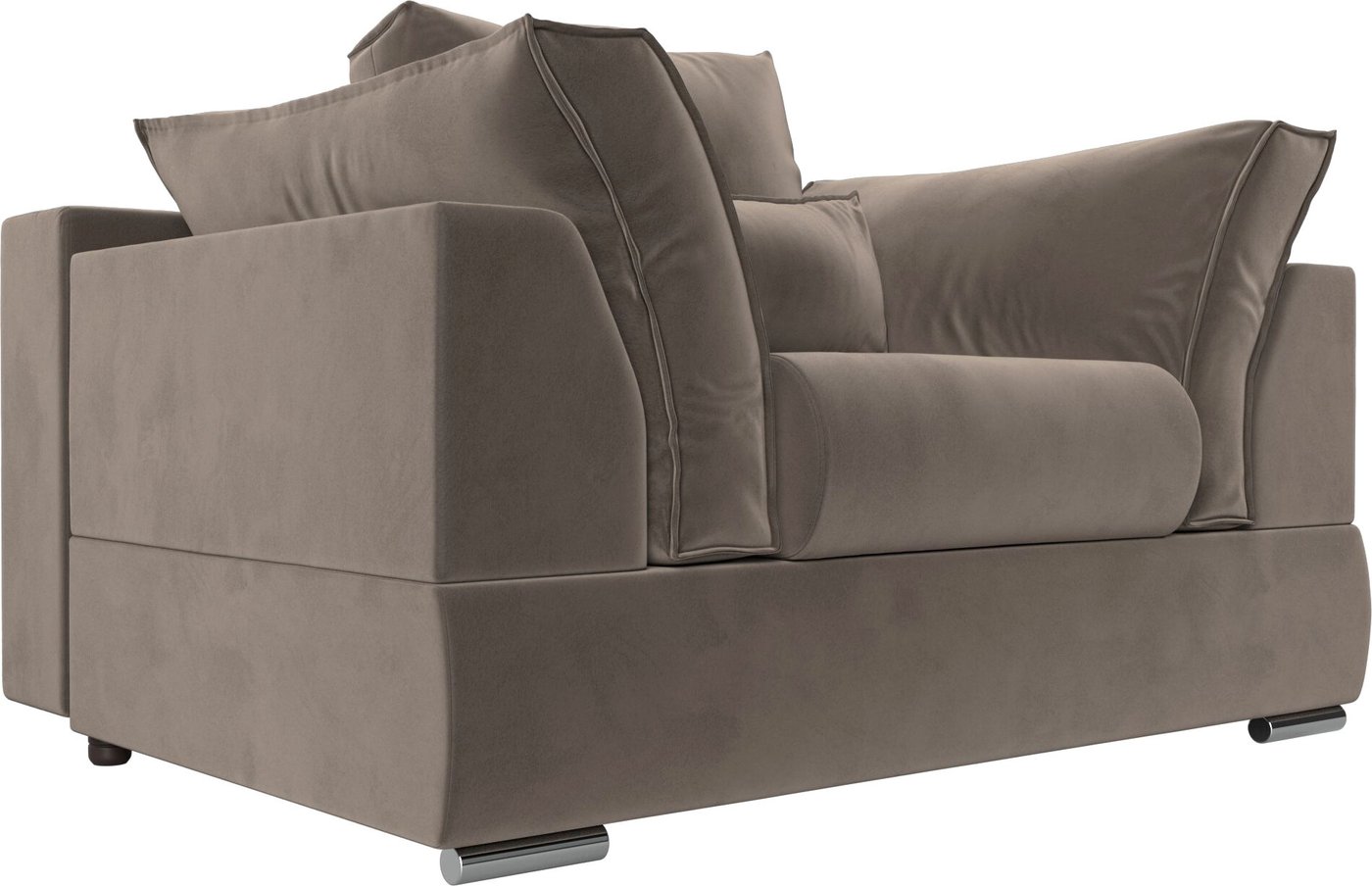 

Интерьерное кресло Mebelico Пекин 115379 (велюр, коричневый)