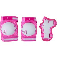 Комплект защиты Tech Team Safe Fit Kids 4.0 NN013879 (L, розовый)