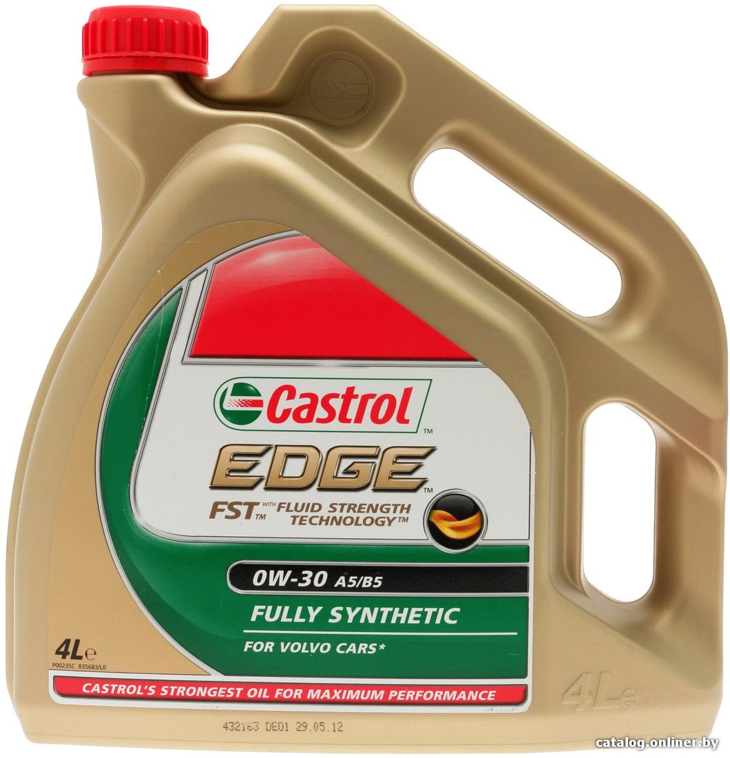 Моторное масло Castrol EDGE 0W-30 A5/B5 4л