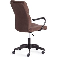 Офисное кресло TetChair Benefit флок (коричневый)