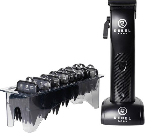 

Машинка для стрижки волос Rebel Barber Predator Black RB950