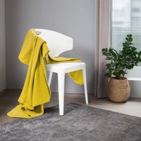 Плед Mio Tesoro 127x152 (горчичный)