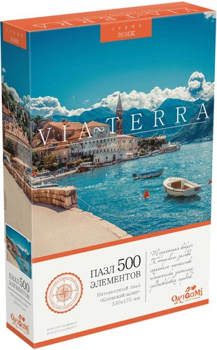 Пазл Origami Game Которский залив 07821 (500 эл)