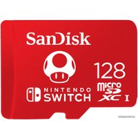 Карта памяти SanDisk Nintendo Switch Licensed Card Super Mario Edition microSDXC 128GB SDSQXAO-128G-GNCZN