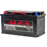 Автомобильный аккумулятор ALFA Hybrid 90 L (90 А·ч)