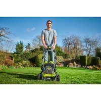 Газонокосилка Ryobi RY18LMX40B-240 (с 2-мя АКБ)