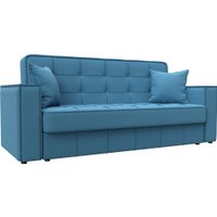 Диван Лига диванов Лига-068 книжка 129833 (рогожка амур 10 голубой)