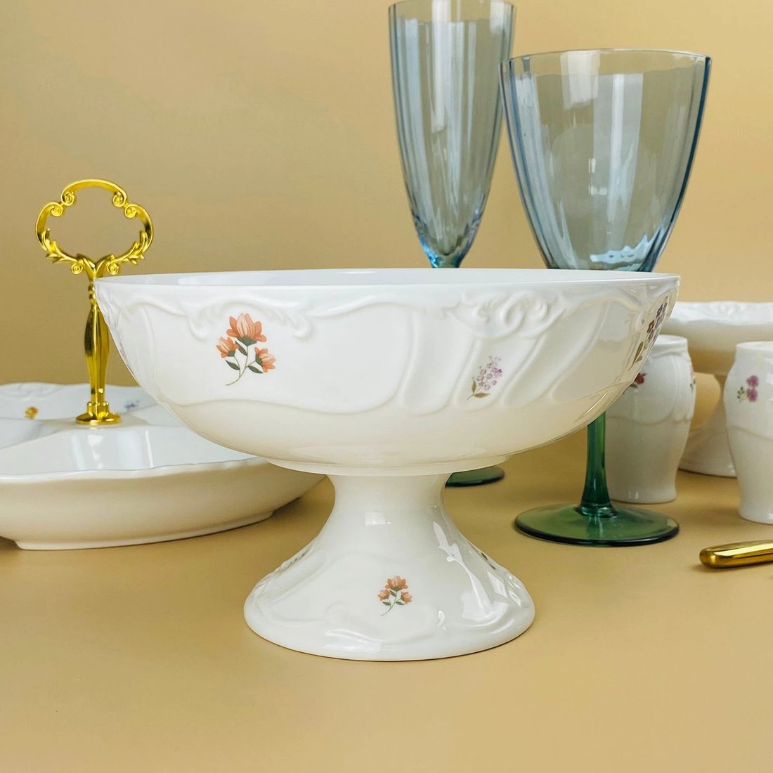 

Ваза для фруктов Lenardi Крокус 109-217