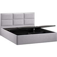Кровать Трия Стелла Тип 1 180x200 (микровелюр Wellmart Silver) в Лиде