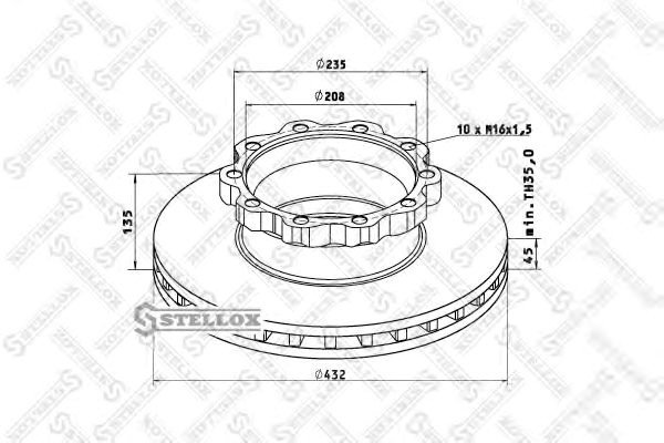 

Stellox 8500713SX