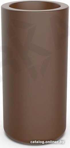 Кашпо Berkano Smoov Planter Cylinder DB (коричневый)