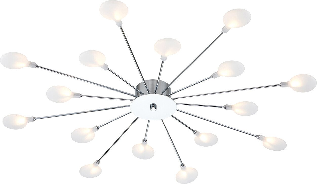 

Припотолочная люстра Escada Starfall 2109/16 G4*3W Chrome