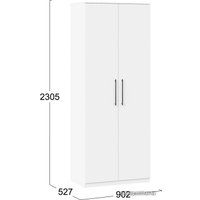 Шкаф-пенал Трия Агата исп.2 (белый)