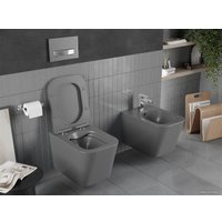 Унитаз подвесной Mexen Teo 30854071 (темно-серый матовый) (без бачка)