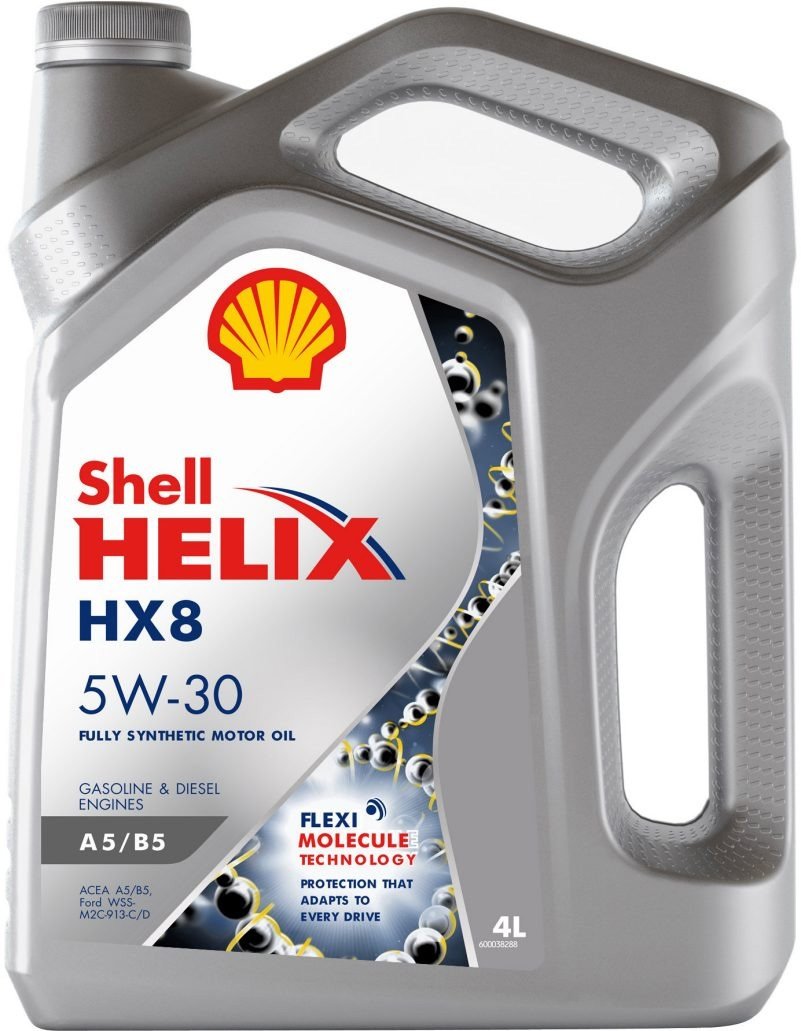 

Моторное масло Shell Helix HX8 A5/B5 5W-30 4л