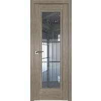 Межкомнатная дверь ProfilDoors 2.35XN L 70x200 (каштан темный, стекло прозрачное)