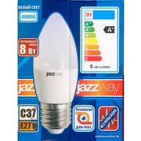 Светодиодная лампочка JAZZway PLED-LX C37 E27 8 Вт 4000 К