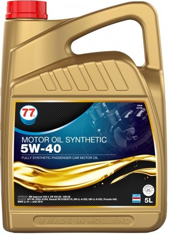 

Моторное масло 77 Lubricants SM 5W-40 5л