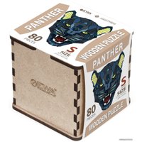 Пазл Eco-Wood-Art Пантера S в деревянной упаковке (80 эл)