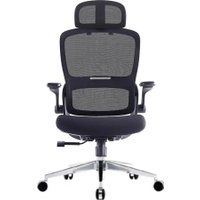 Офисное кресло SitUp Sity Black Chrome (сетка Black/Black)