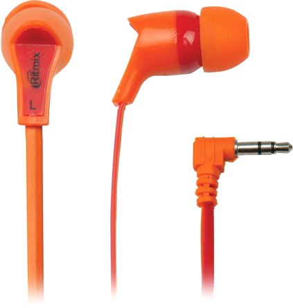 

Наушники Ritmix RH-013 Orange-Red
