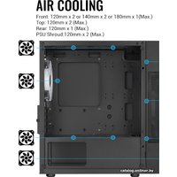 Корпус AeroCool Atomic Lite-G-BK-V2