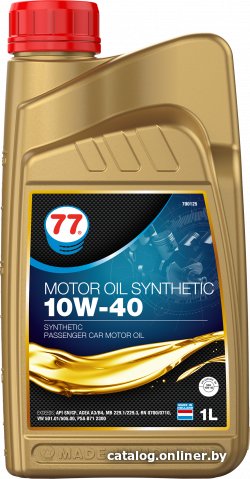 Моторное масло 77 Lubricants SN 10W-40 1л