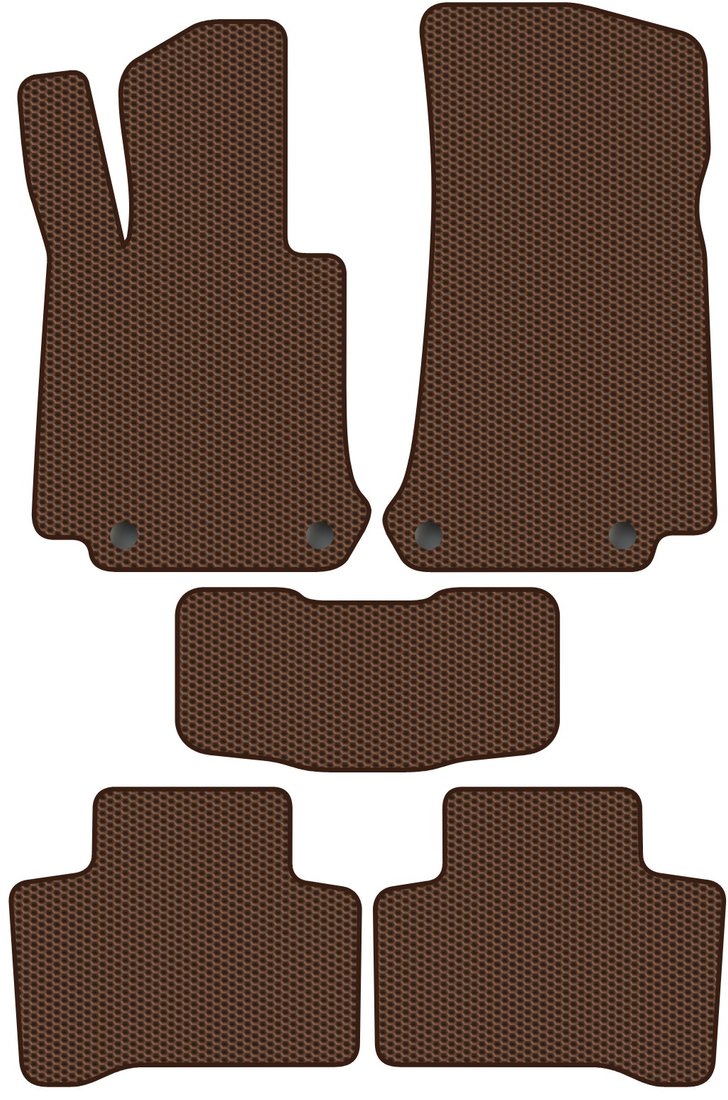 

Комплект ковриков для авто Alicosta Mercedes-Benz EQC I (suv / 293) 2019 - Н.В. (коричневый, сота)