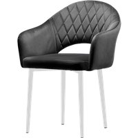 Стул Памир София F83 Поворотный (серый/белая опора)