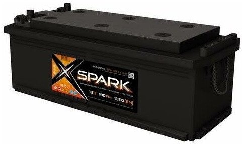 Автомобильный аккумулятор Spark L+ SPA190-3-R-K-o (190 А·ч)