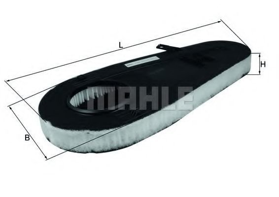 

Воздушный фильтр Mahle Knecht LX3598